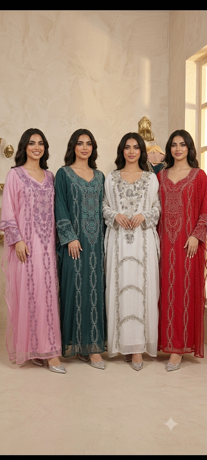 مخور ثوب فاخر بالشك